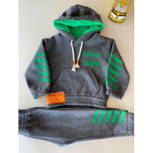 Good Idea Eşofman Takımı – Erkek Çocuk Kapüşonlu 2'li Takım