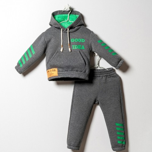 Good Idea Eşofman Takımı – Erkek Çocuk Kapüşonlu 2'li Takım