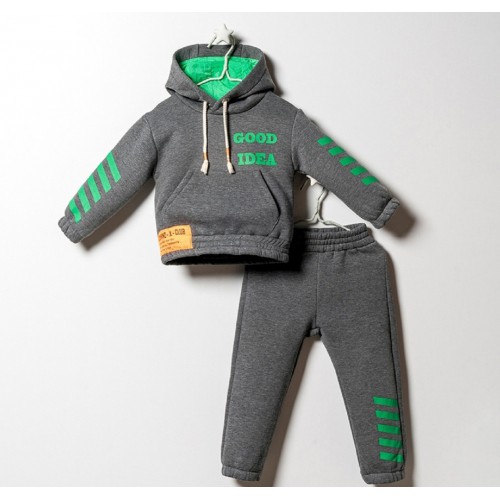 Good Idea Eşofman Takımı – Erkek Çocuk Kapüşonlu 2'li Takım