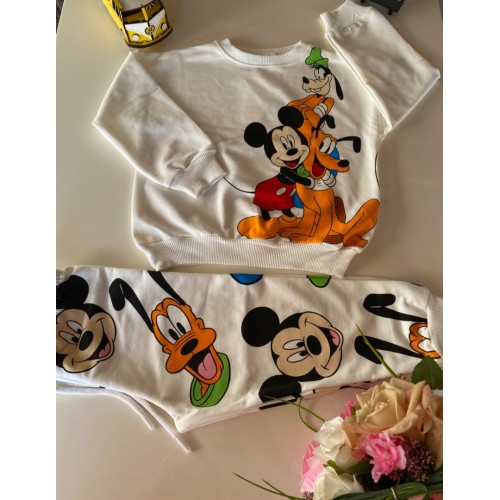 Mickey & Friends Baskılı Çocuk Eşofman Takımı