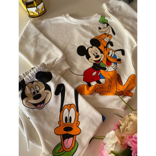 Mickey & Friends Baskılı Çocuk Eşofman Takımı