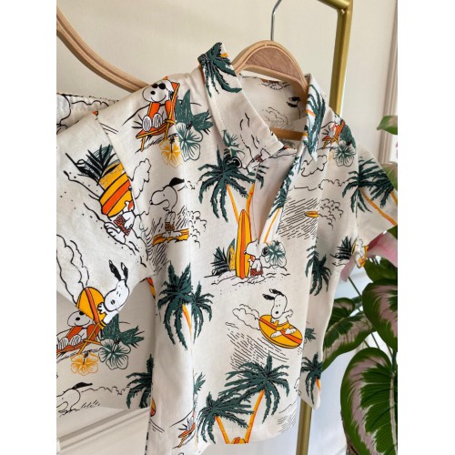 Snoopy ile Yaz Macerası Erkek Çocuk Takımı