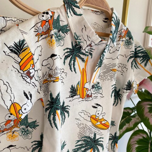 Snoopy ile Yaz Macerası Erkek Çocuk Takımı