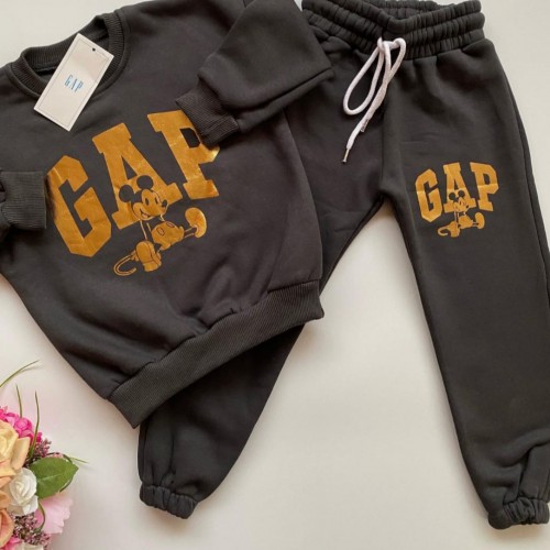 Antrasit Şardonlu Çocuk Takım