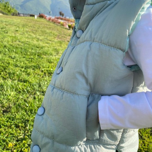 Çocuk Şişme Yelek Mint Yeşili